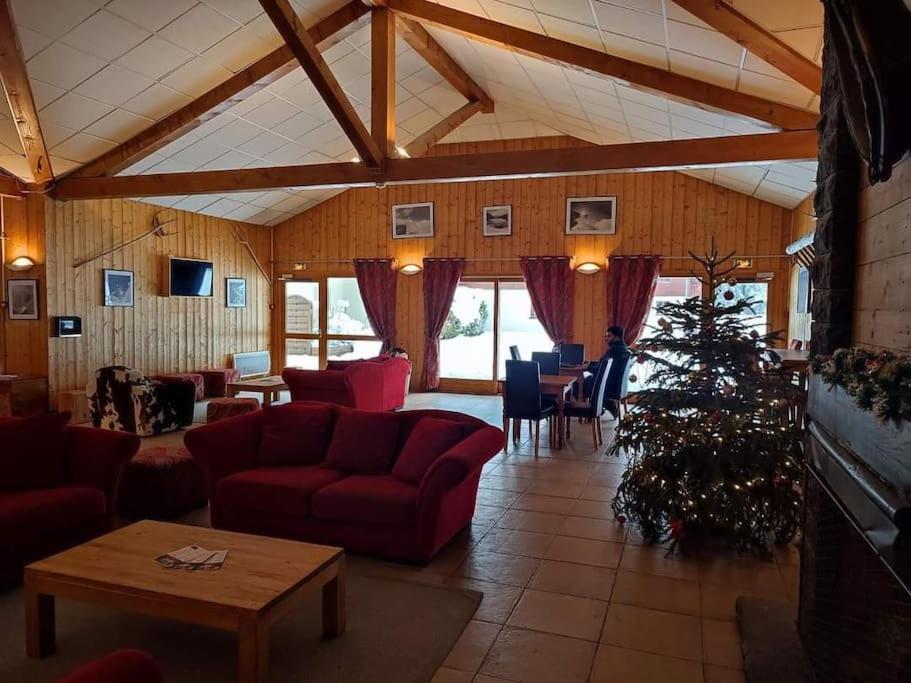 Samoens Residence Grand Tetras 4 Personnes Piscine Exterior foto